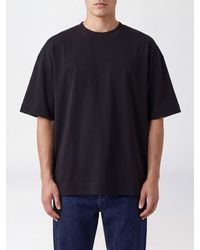 Dries Van Noten - Relaxed Fit Cotton T-Shirt With Crewneck And Dropped Shoulders - Lyst