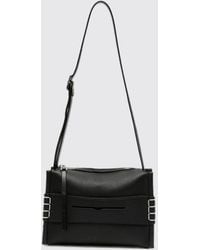 JW Anderson - Loafer Grained Leather Crossbody Bag With Chain Detail - Lyst