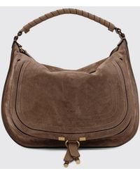Chloé - Chlo&Eacute Marcie Suede Bag - Lyst
