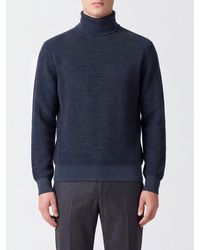 Brioni - Cashmere And Wool Blend Turtleneck Sweater With Ribbed Trims - Lyst