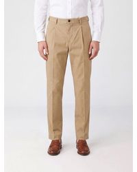 Barbour - Bellamy Wide-Leg Stretch-Cotton Chino Trousers With Pleats - Lyst