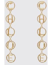 Chloé - Chlo&Eacute Script Drop Earrings - Lyst
