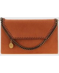 Stella McCartney - Falabella Wallet On Chain Mini Bag With Chain Trim - Lyst