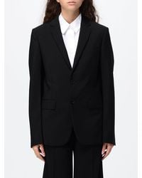 Fendi - Cropped Single-Breasted Mohair And Virgin Wool Blazer - Lyst