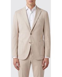 Circolo 1901 - Formal Single-Breasted Stretch Cotton Blazer With Two Buttons - Lyst