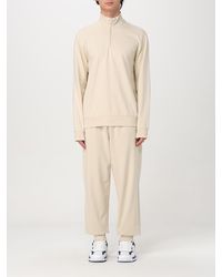 EA7 - Cotton Hoodie + Sweatpants With Logo - Lyst