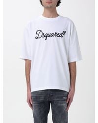 DSquared² - Logo Cotton T-Shirt - Lyst