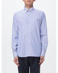 Brooksfield - Striped Poplin Shirt - Lyst