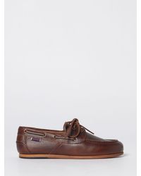 Sebago - Owen Grained Leather Boat Shoes - Lyst