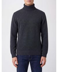 Zanone - Fine-Knit Virgin Wool Turtleneck Jumper With Long Sleeves - Lyst