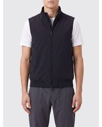 Rrd - Montecristo Technical Fabric Waistcoat With High Neck - Lyst