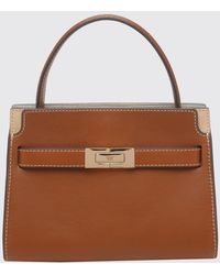 Tory Burch - Lee Radziwill Smooth Calfskin Mini Top Handle Bag - Lyst