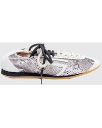 PURAAI - 8.01 Lion Pepper Python Print Vegan Leather Sneakers - Lyst