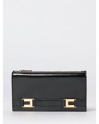 Elisabetta Franchi - Faux Leather Wallet Bag - Lyst
