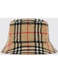 Burberry - Reversible Vintage Check Wool Bucket Hat - Lyst