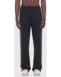 CASABLANCA - Merino Wool Joggers With Drawstring And Embroidered Logo - Lyst