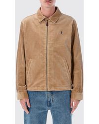 Polo Ralph Lauren - Wynton Velvet Shirt Jacket With Embroidered Logo - Lyst