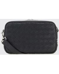 Bottega Veneta - Intrecciato Woven Calfskin Leather Camera Bag - Lyst