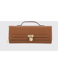 Michael Kors - Hamilton Moderne Medium Grained Leather Crossbody Bag - Lyst