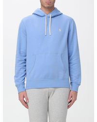 Polo Ralph Lauren - Cotton Hoodie With Pony Logo - Lyst
