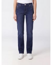 7 For All Mankind - Calie High-Waisted Skinny Jeans - Lyst