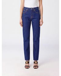 Versace - High-Waisted Skinny Jeans - Lyst