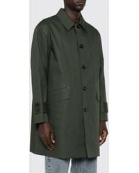Mackintosh - Single-Breasted Knee-Length Cotton Trench Coat - Lyst