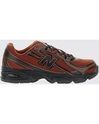 New Balance - 740 Mesh And Rubber Sneakers - Lyst