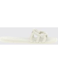 Gucci - Gg Monogram Rubber Slippers - Lyst