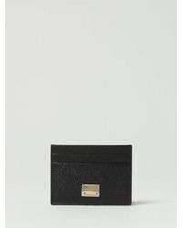 Dolce & Gabbana - Dolce &Amp Gabbana Dauphine Calfskin Card Holder - Lyst