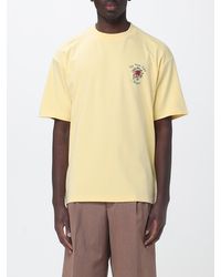 Drole de Monsieur - Printed Cotton T-Shirt - Lyst