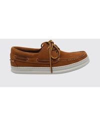 Camper - Runner Nubuck Boat Loafers - Lyst