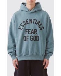 Fear Of God - Cotton Logo Hoodie - Lyst