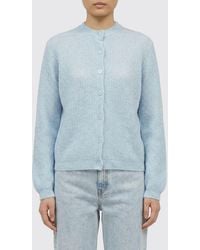 Fabiana Filippi - Alpaca Mohair Wool Cardigan - Lyst
