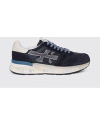 Premiata - Mick Suede And Nylon Sneakers - Lyst