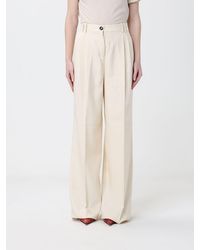 Pinko - Crêpe Palazzo Trousers - Lyst