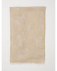 Emporio Armani - Linen Blend Stole - Lyst
