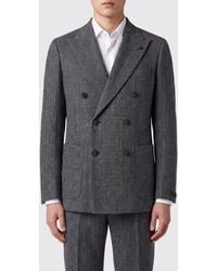 Tagliatore - Double-Breasted Blazer - Lyst