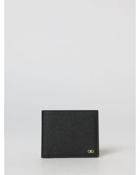 Ferragamo - Gancini Grained Leather Wallet - Lyst