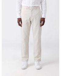 Closed - Fairport Mid-Rise Wide-Leg Cotton Trousers - Lyst