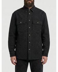 CASABLANCA - Monogram Cotton Denim Shirt - Lyst