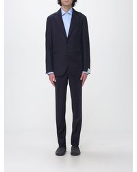 Luigi Borrelli Napoli - Single-Breasted Wool And Silk Blend Suit With Notch Lapels - Lyst