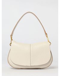 Gianni Chiarini - Helena Round Bs Grained Leather Bag - Lyst