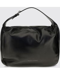 Brunello Cucinelli - Calfskin Leather Handbag With Adjustable Handle - Lyst