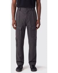 Brunello Cucinelli - Straight-Leg Virgin Wool Cargo Trousers - Lyst