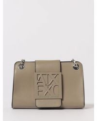 ARMANI EXCHANGE - Borsa A Tracolla Con Logo - Lyst