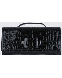 Roger Vivier - Belle Vivier Croc-Effect Calfskin Clutch With Top Handle - Lyst