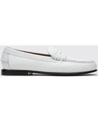 Sebago - Danielle College-Style Smooth Leather Penny Loafers - Lyst