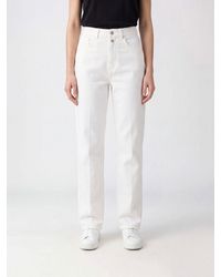 Lemaire - High-Waisted Straight-Leg Jeans - Lyst