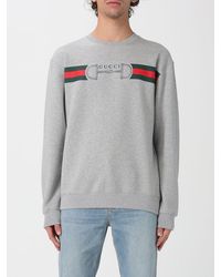 Gucci - Sudadera De Cuello Redondo De Algodón - Lyst